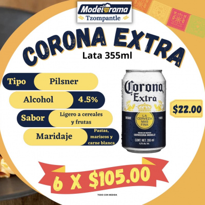 Corona Extra Lata 355ml
