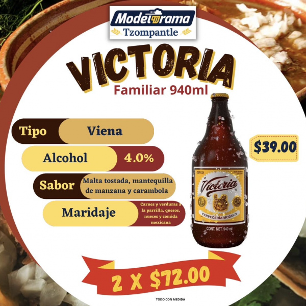 Victoria Familiar 940ml