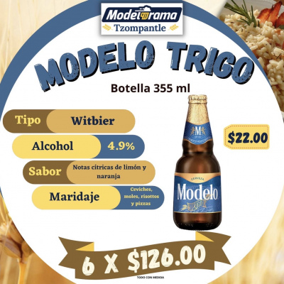 Modelo Trigo Botella 355ml