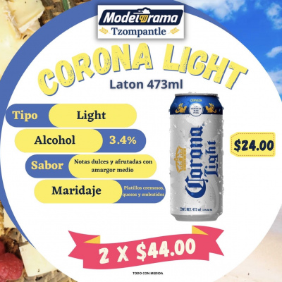 Corona Light Latón 473ml