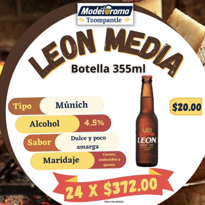 León Media 355ml