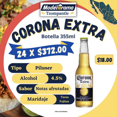 Corona Extra Media 355ml