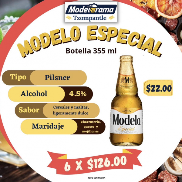 Modelo Especial Botella 355ml