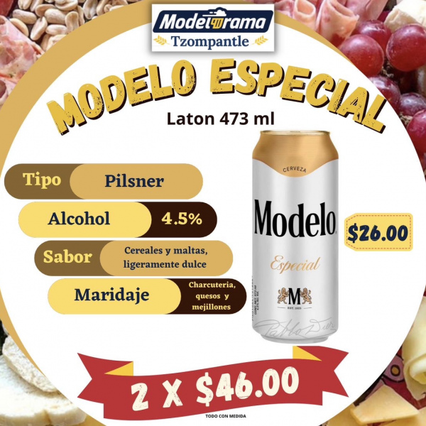 Modelo Especial Latón 473ml