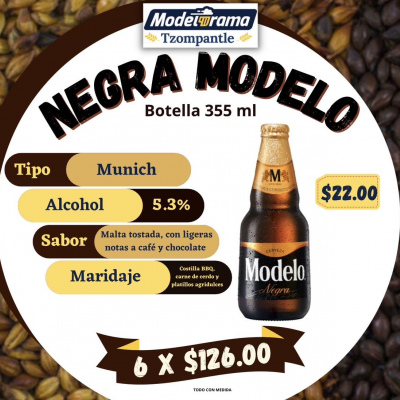 Negra Modelo Botella 355ml